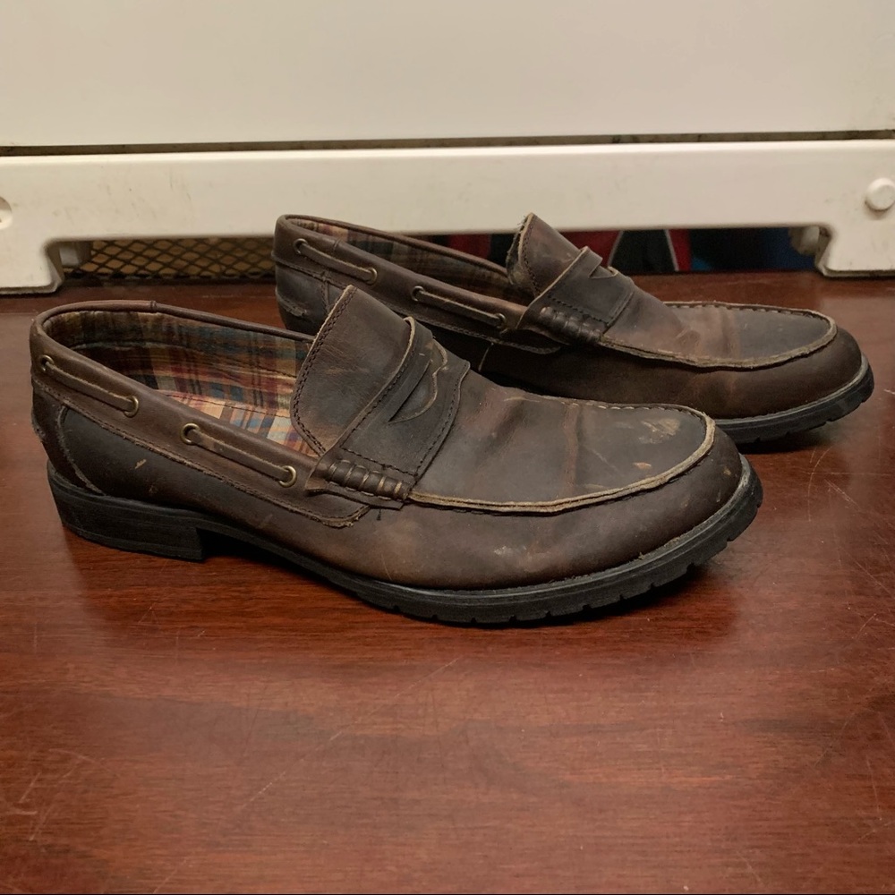 Bed Stu Brown Mens Loafers Size 11 Slip on